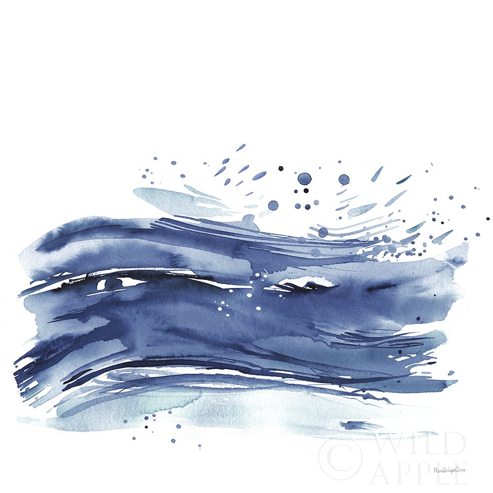 Art Print: Coastal Splash II