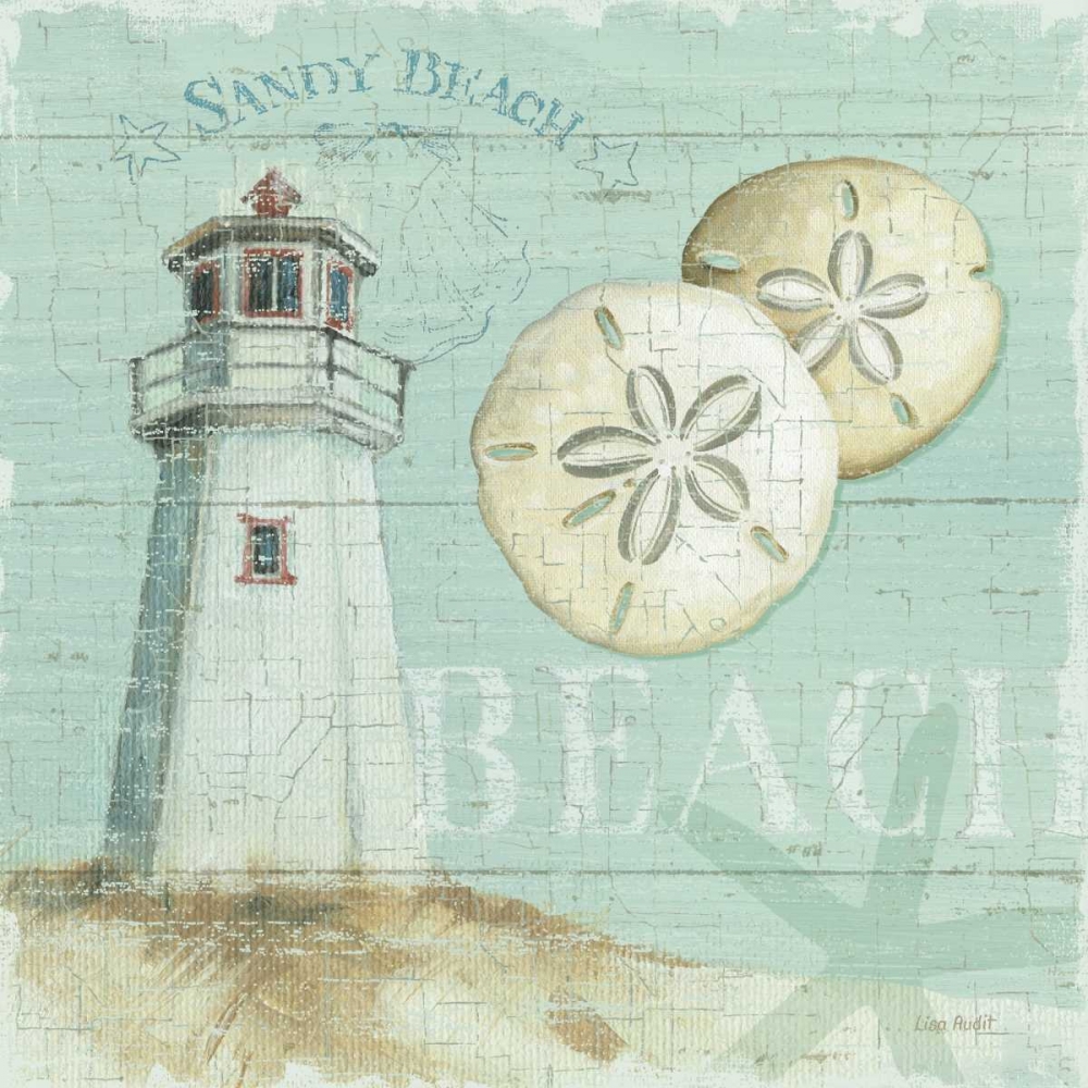 Art Print: Beach House I