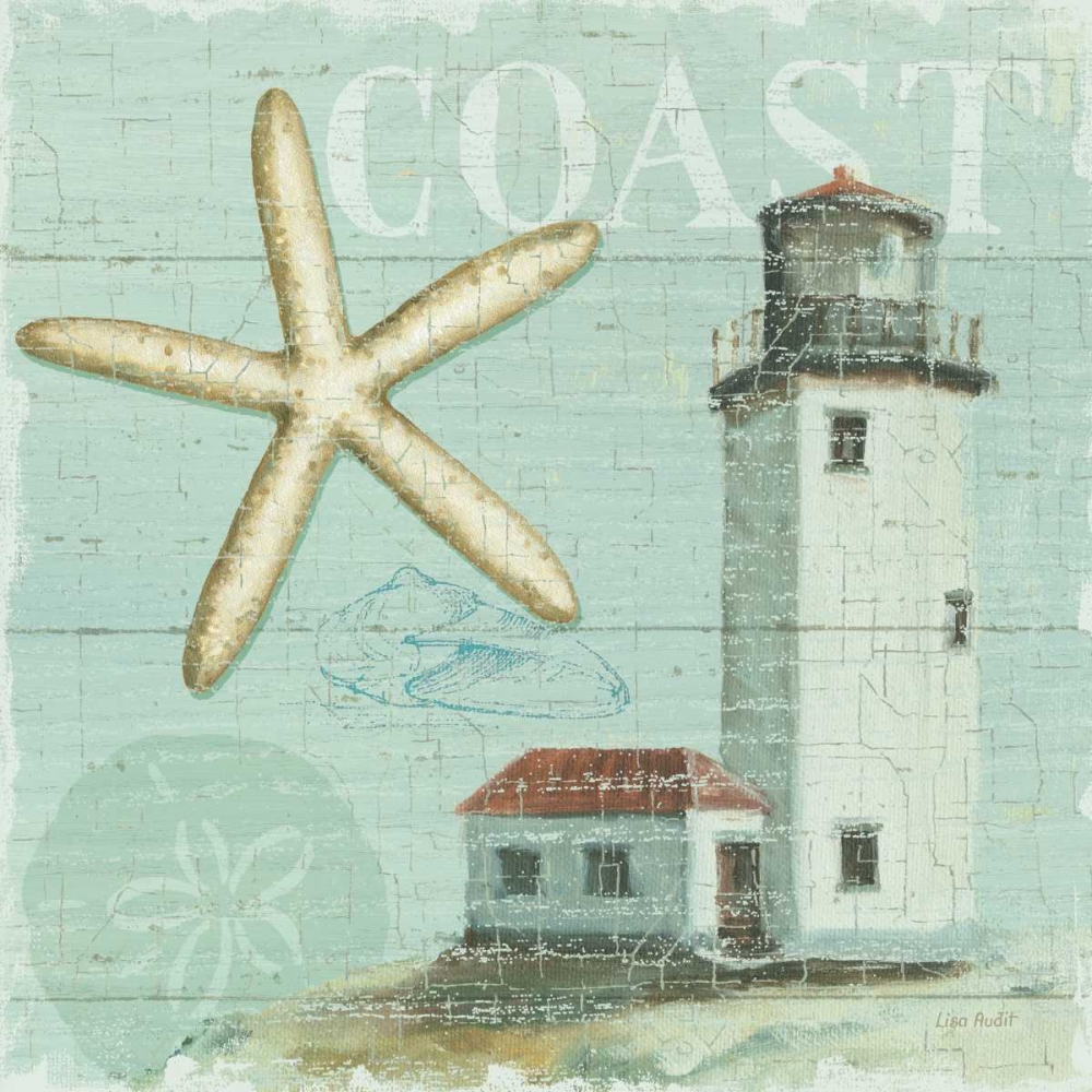 Art Print: Beach House II