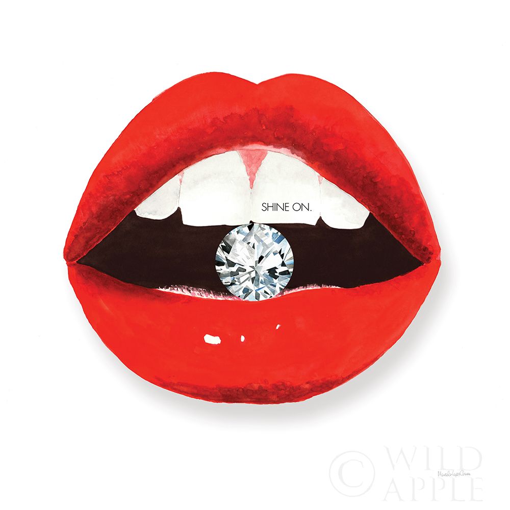 Art Print: Hot Lips II