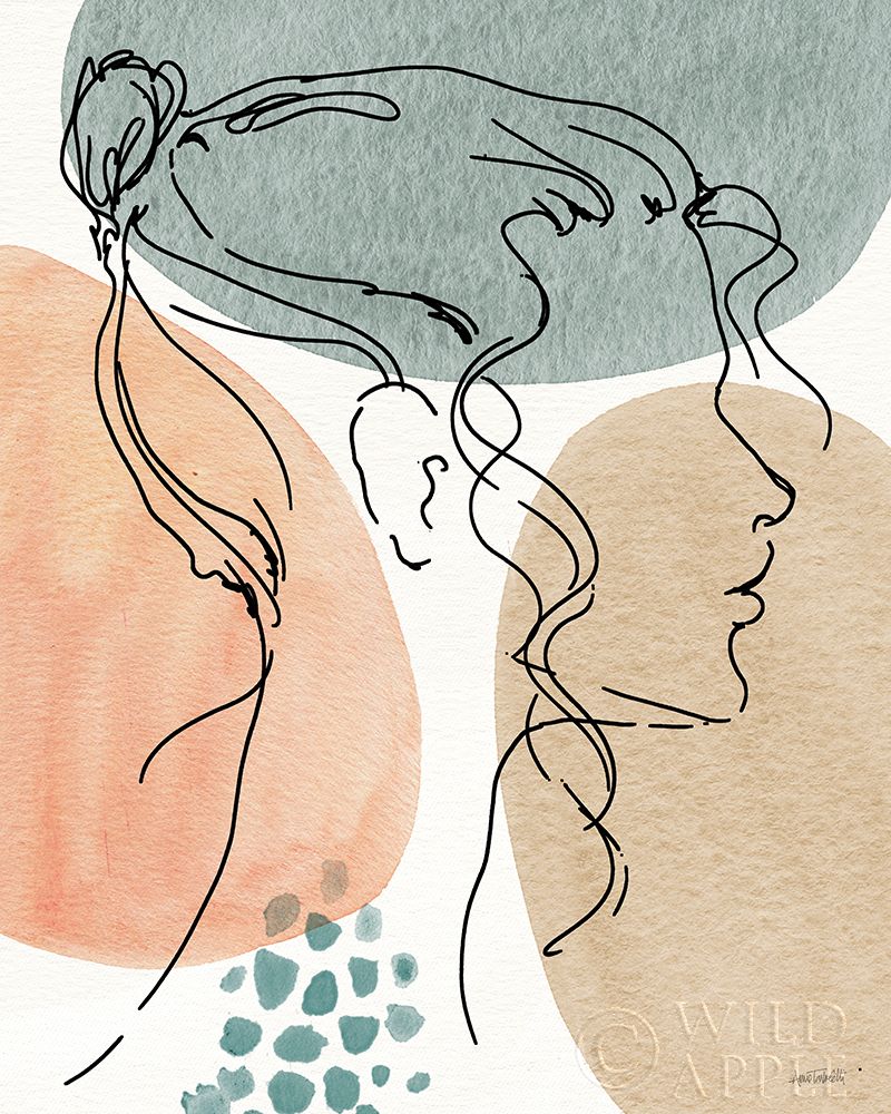 Wall Art Painting id:364521, Name: Soft Figures VI, Artist: Tavoletti, Anne