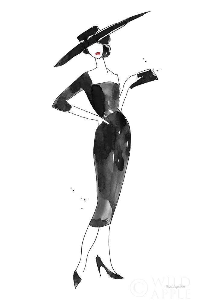 Art Print: Fashionable Hat