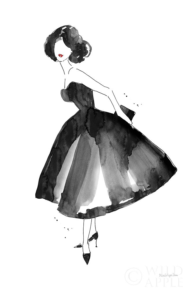 Art Print: Fashion Debutante