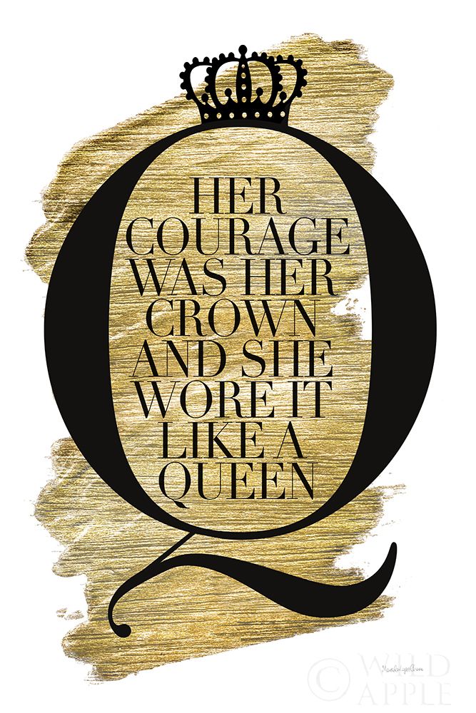 Art Print: Gilded Life I White