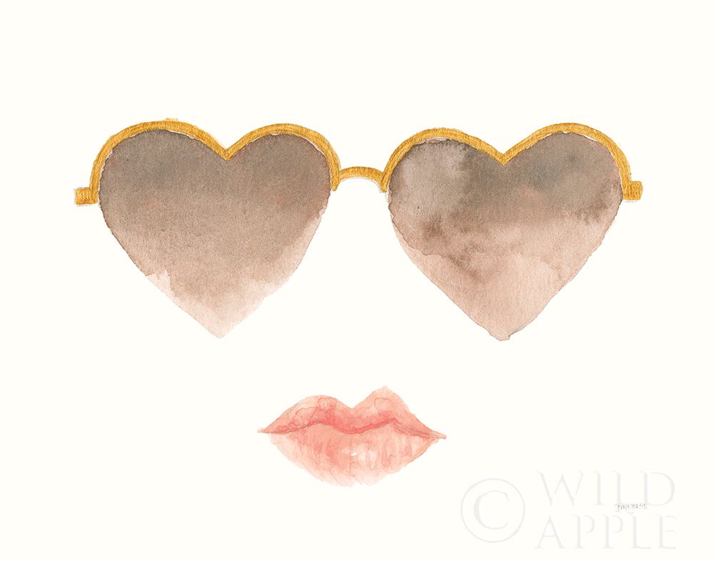 Art Print: Boss Babe Sunglasses