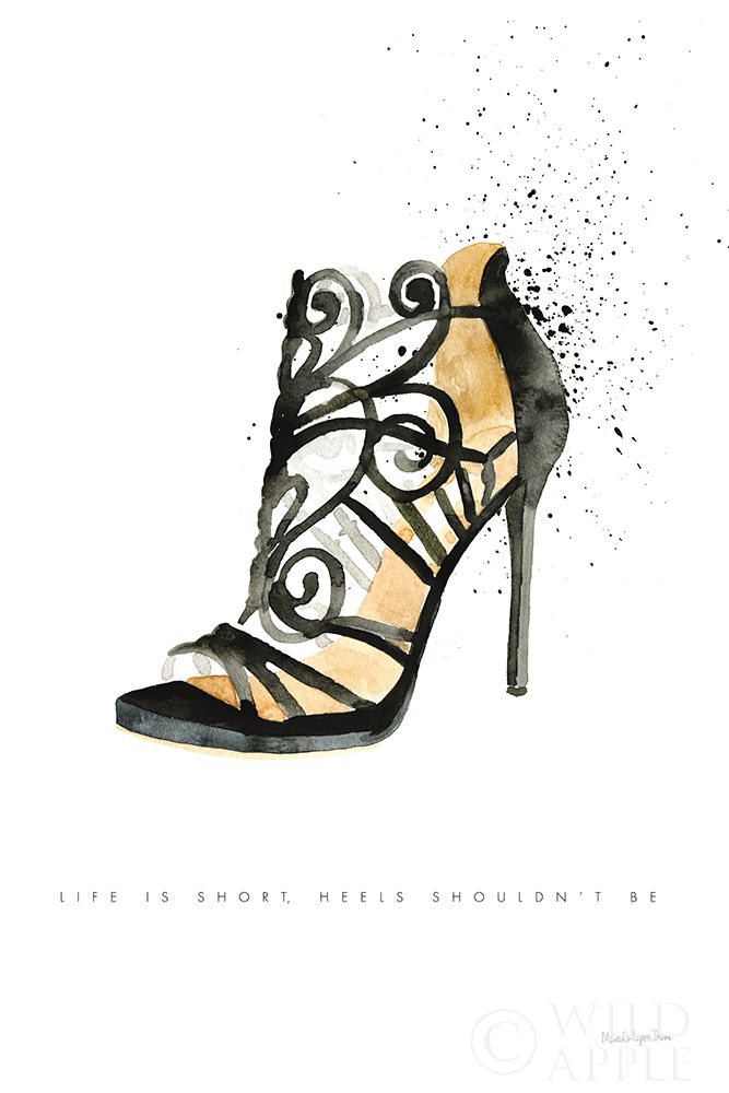 Art Print: Stiletto Style II