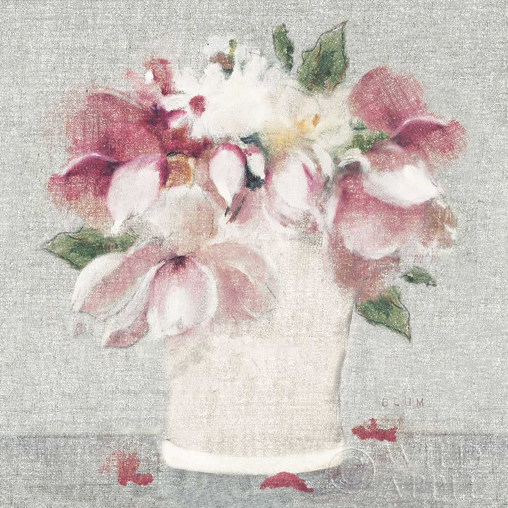 Wall Art Painting id:414072, Name: Cottage Bouquet II Light, Artist: Blum, Cheri