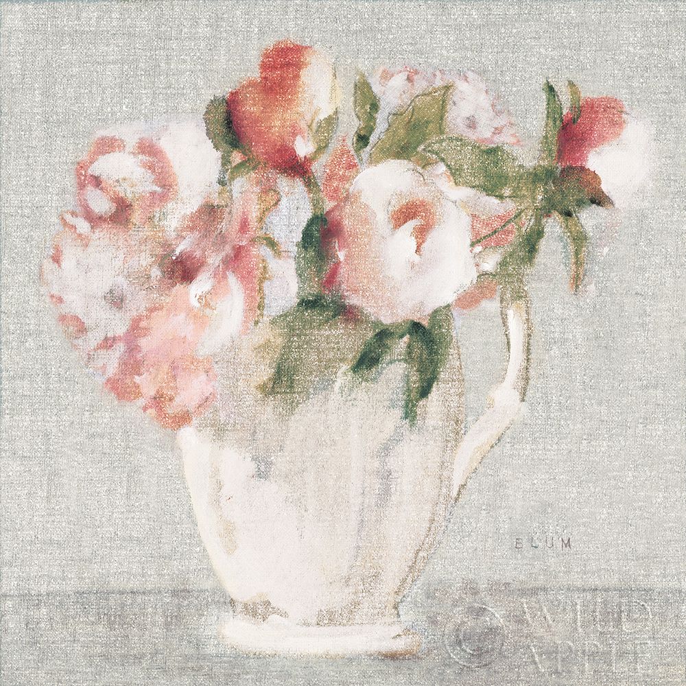 Wall Art Painting id:414073, Name: Cottage Bouquet III Light, Artist: Blum, Cheri