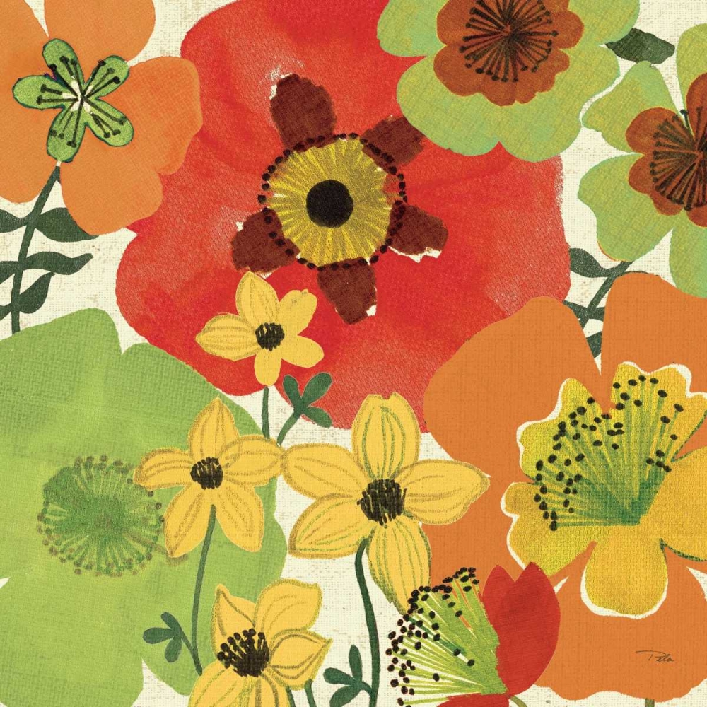 Art Print: Garden Brights II