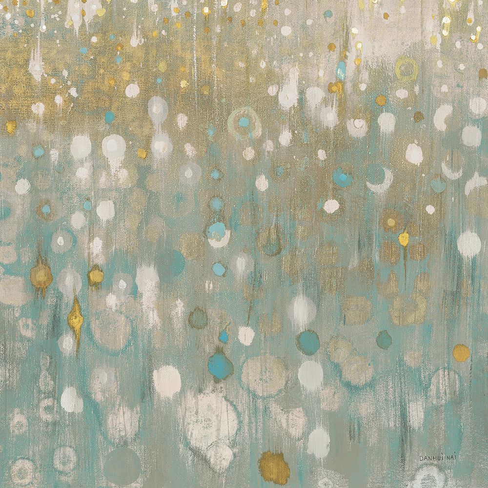 Wall Art Painting id:472845, Name: Rain Abstract II Neutral, Artist: Nai, Danhui