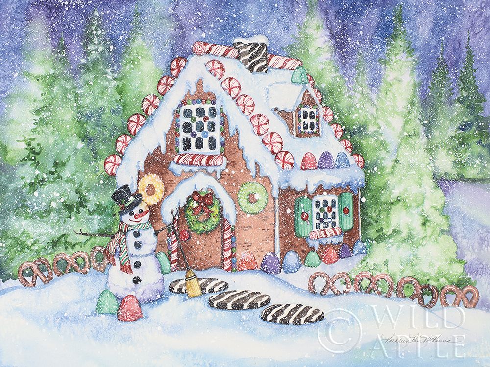Art Print: Gingerbread House