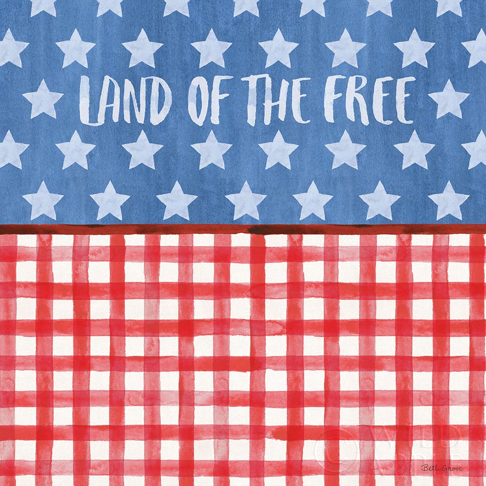 Art Print: Americana Style VI