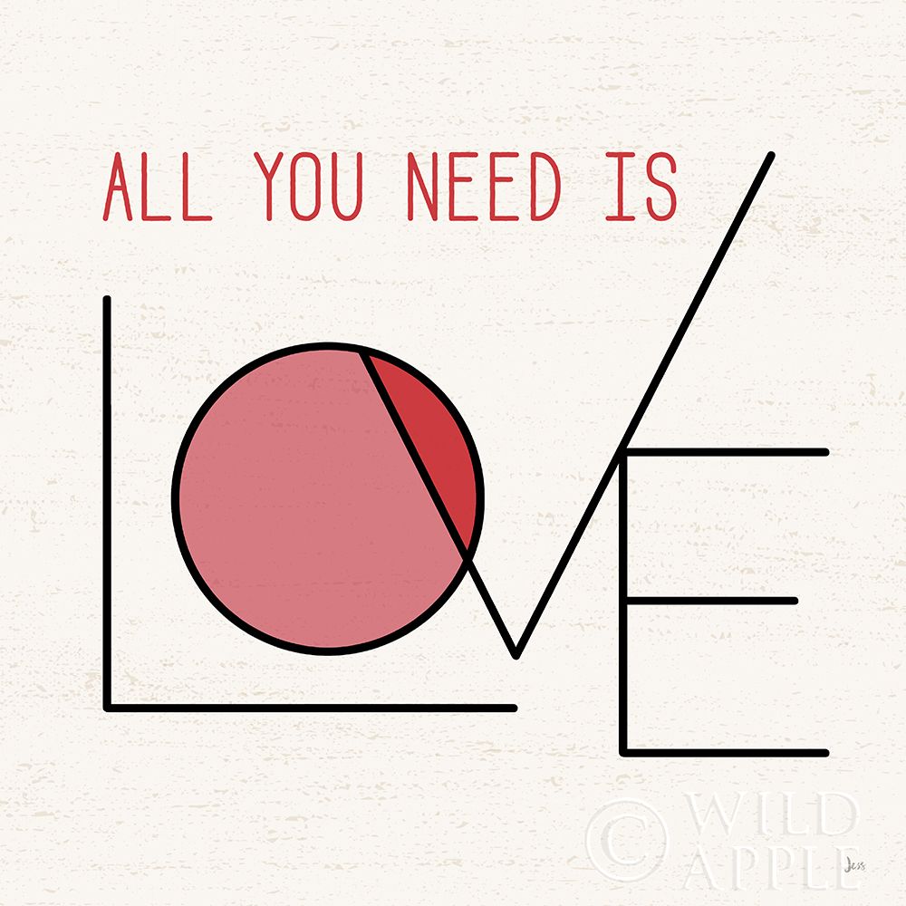 Art Print: Love Letters I