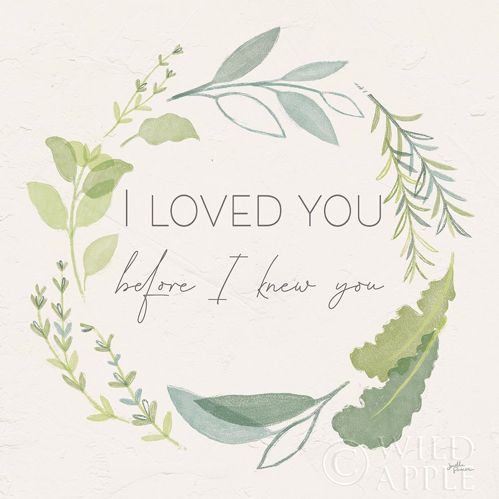 Art Print: Fine Herbs Sentiment I