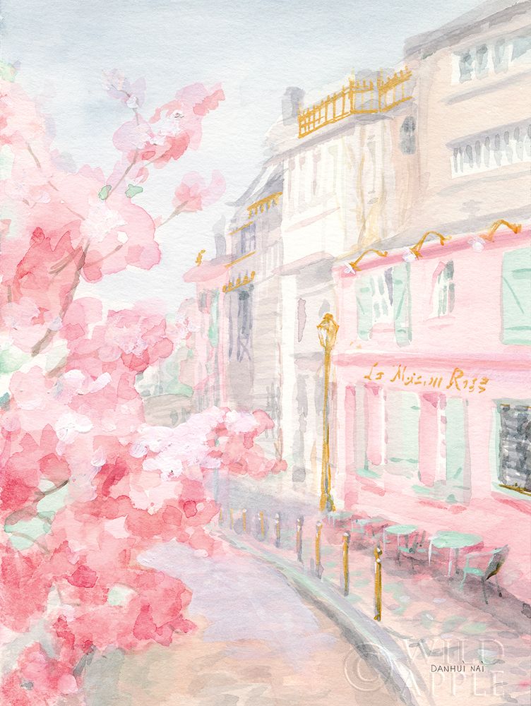 Art Print: Pastel Paris II