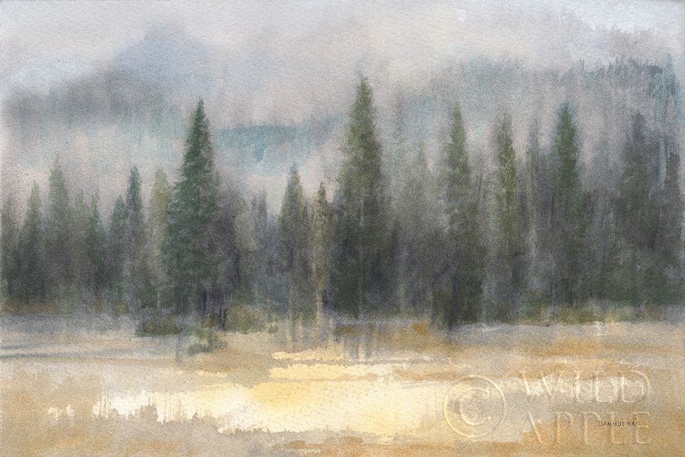 Art Print: Misty Pines