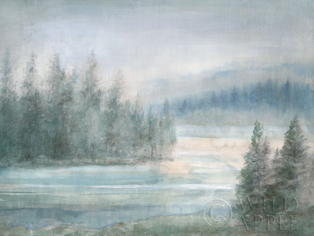 Art Print: Morning on the Lake