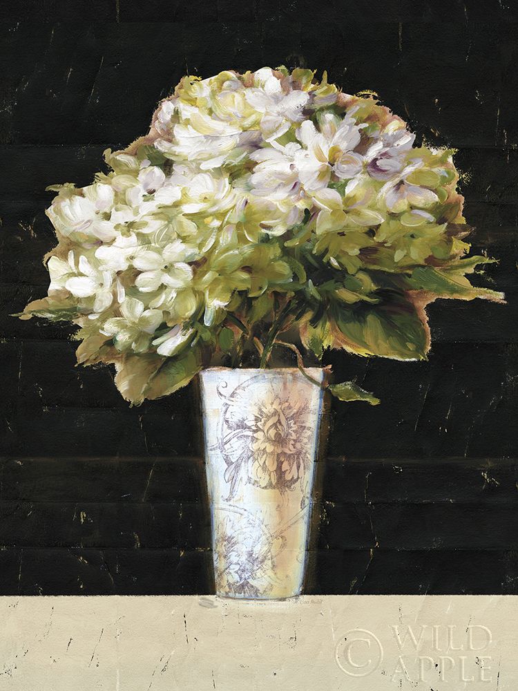 Art Print: Marche de Fleurs Bouquet Black