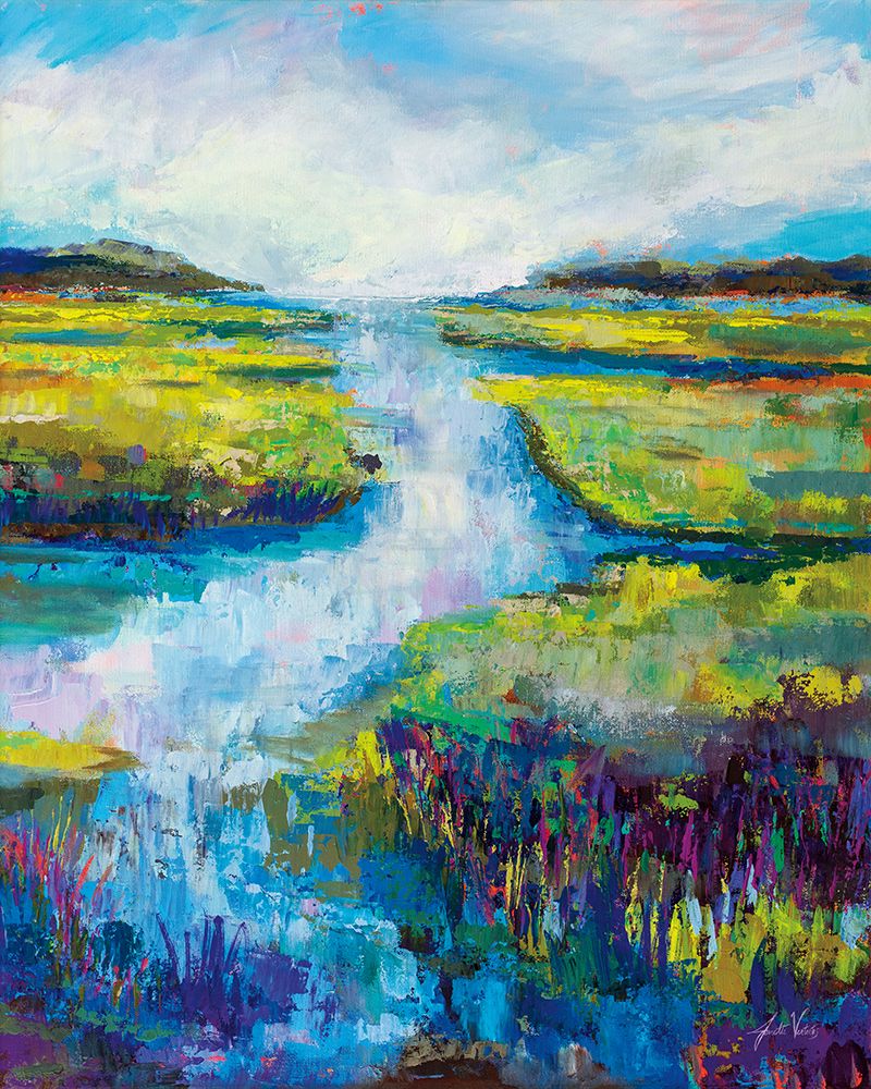 Art Print: Barn Island View