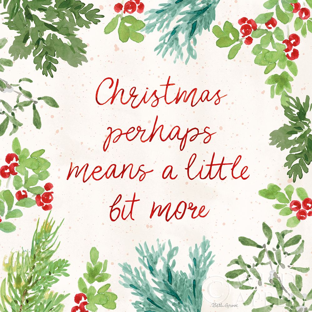 Wall Art Painting id:415483, Name: Santas List VII, Artist: Grove, Beth