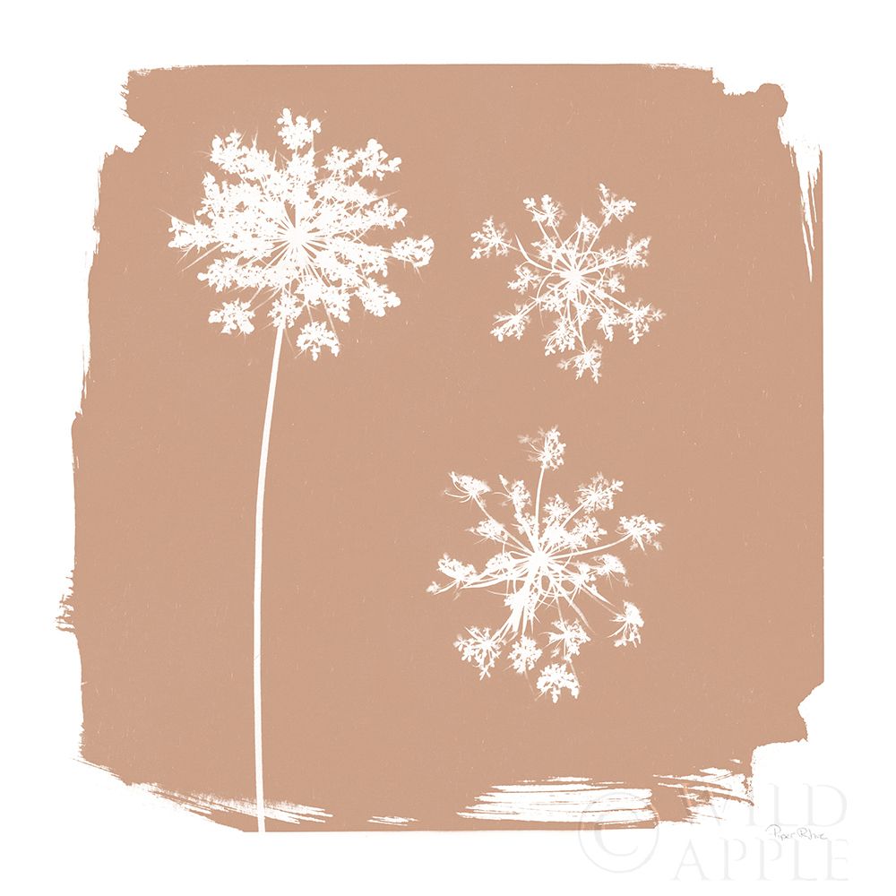 Wall art: Nature by the Lake Flowers III Neutral, by Rhue, Piper