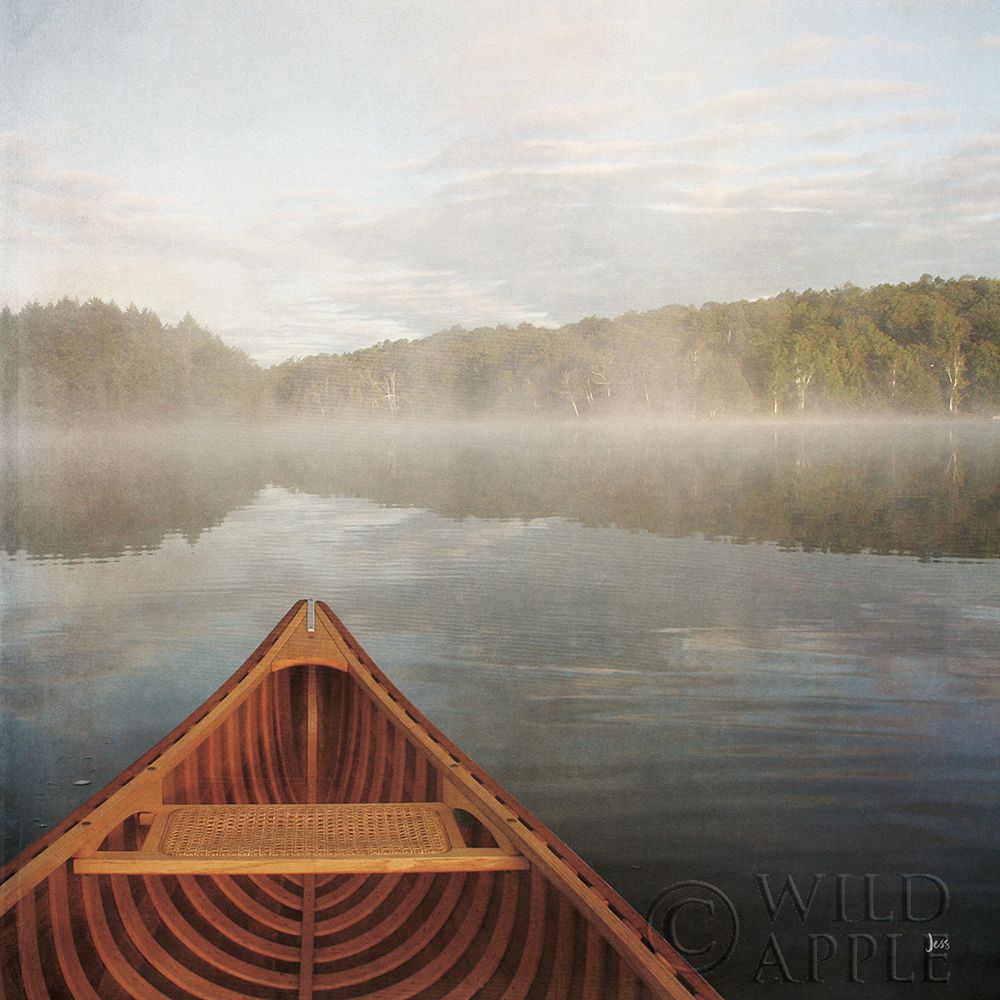 Art Print: Calm Waters Canoe I