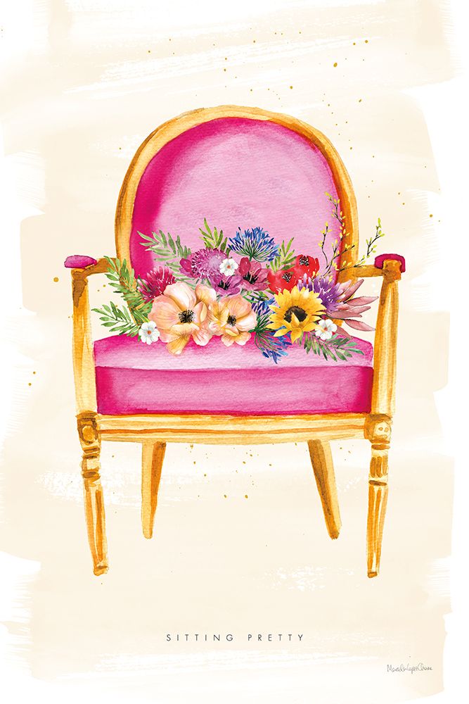 Art Print: Sitting Pretty I