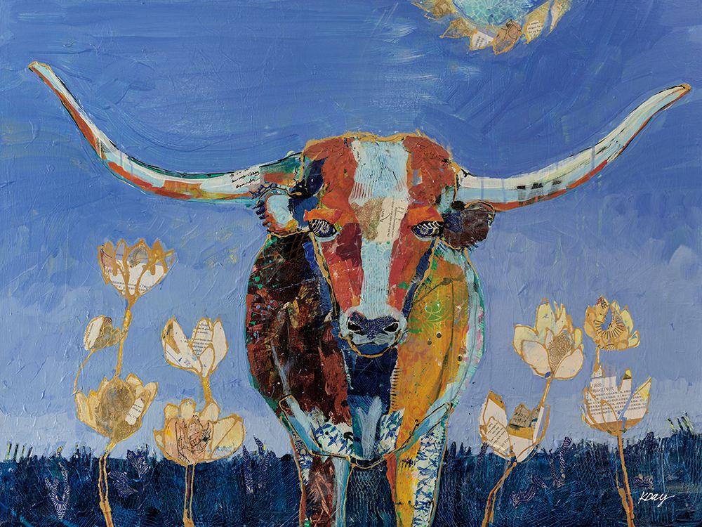 Art Print: Skyline Longhorn