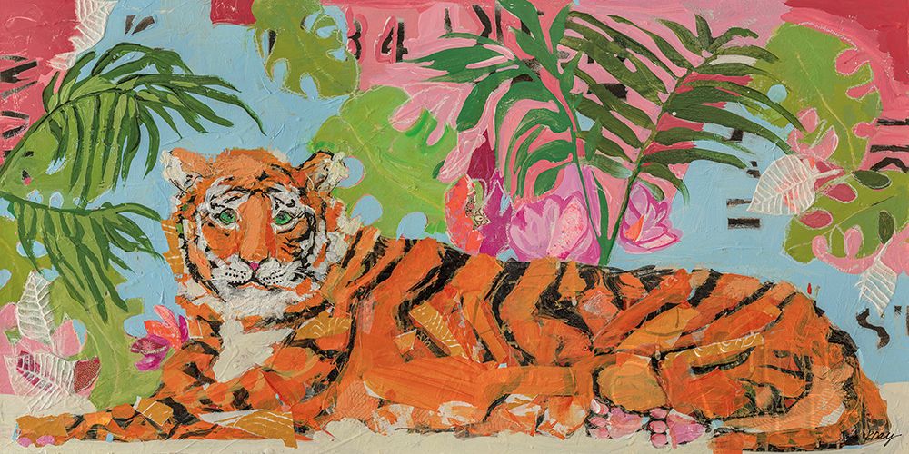 Art Print: Tiger at Rest