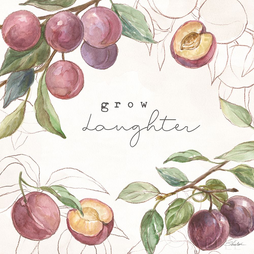 Wall Art Painting id:434806, Name: In the Orchard IV, Artist: Vassileva, Silvia