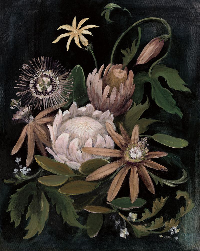Wall Art Painting id:443114, Name: Flower Show II Crop Neutral, Artist: Purinton, Julia
