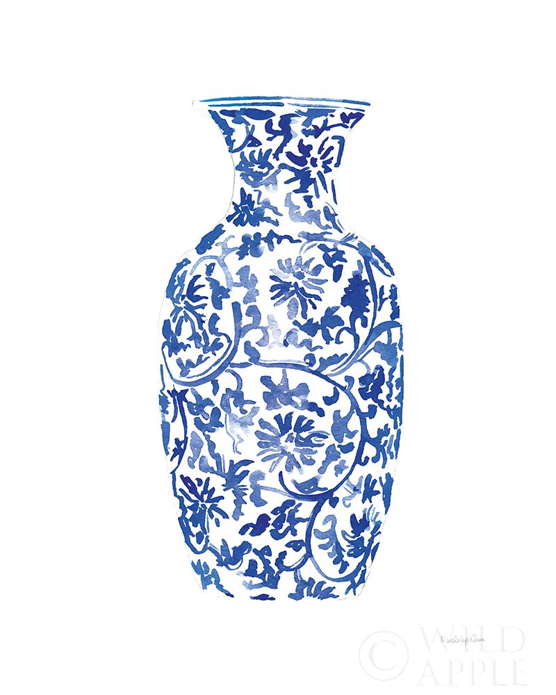 Art Print: Chinoiserie Vase II