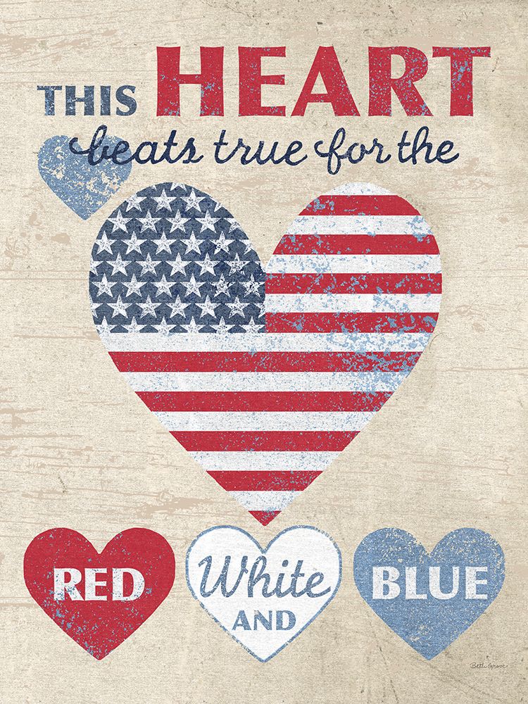 Art Print: This Heart Dark No Border