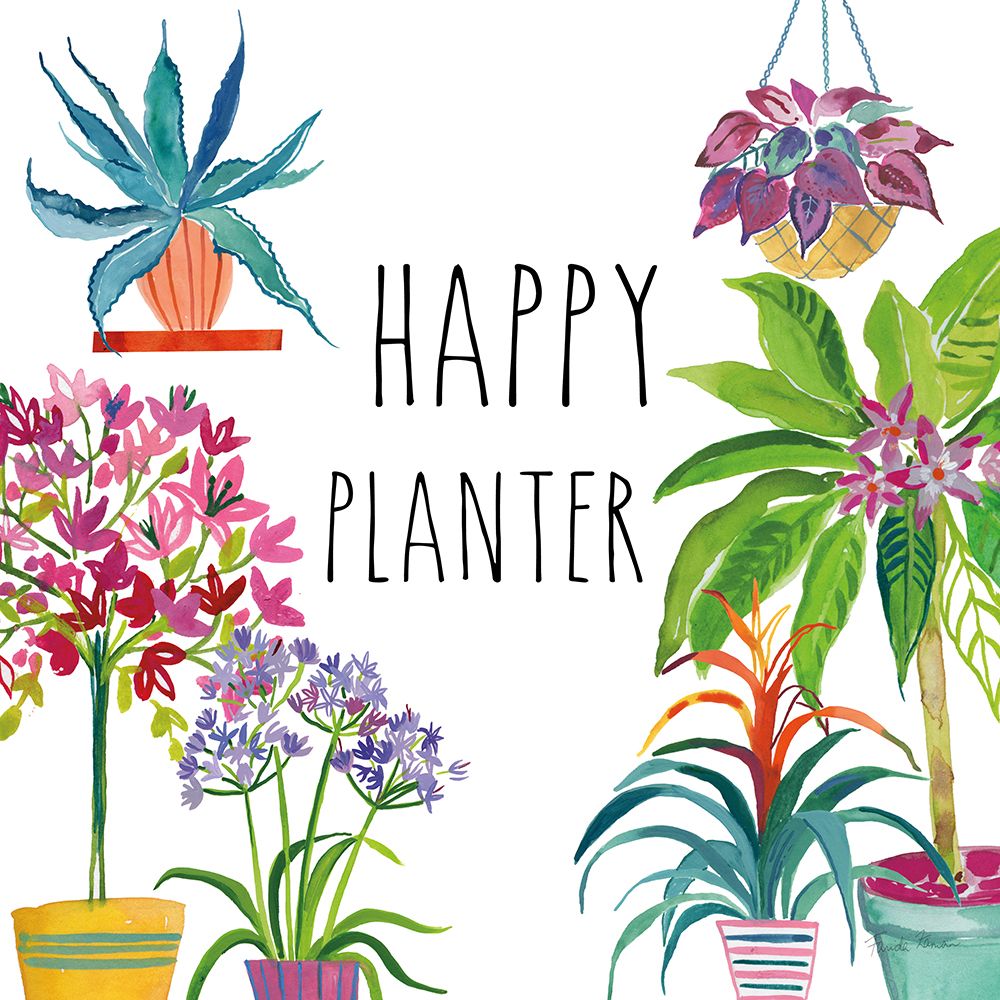 Art Print: Tropical Home I