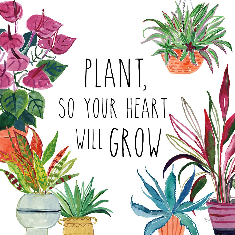 Art Print: Tropical Home II