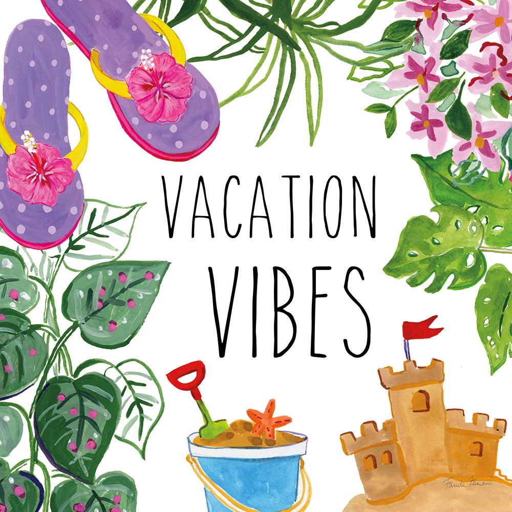 Art Print: Tropical Home IV