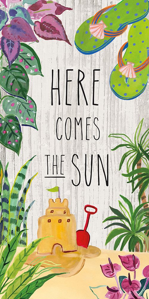 Art Print: Tropical Home VI