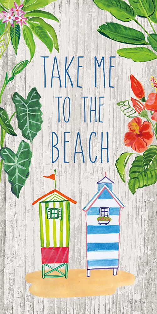 Art Print: Tropical Home VII