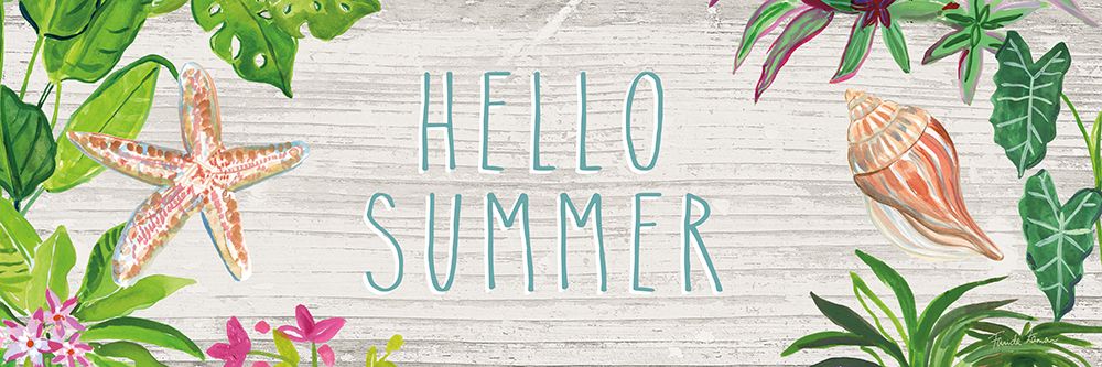 Art Print: Tropical Home XI