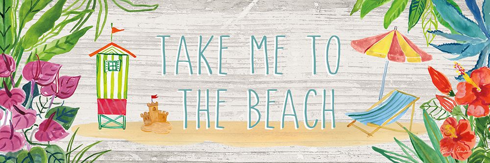 Art Print: Tropical Home XII