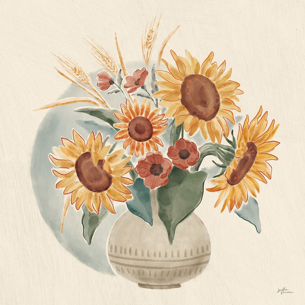 Art Print: Sunflower Season IV