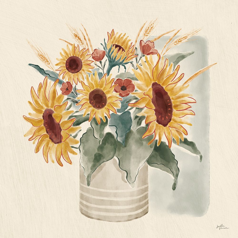 Wall Art Painting id:457849, Name: Sunflower Season V, Artist: Penner, Janelle
