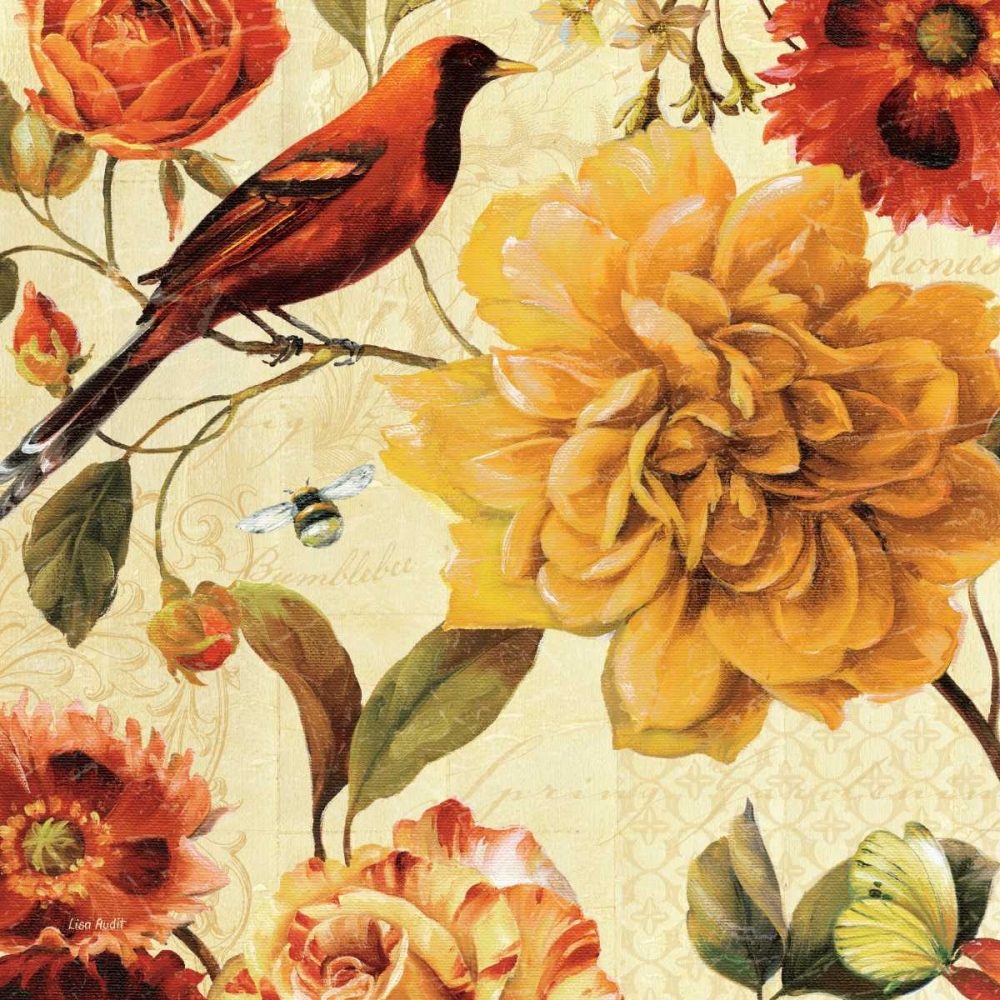 Wall Art Painting id:17334, Name: Rainbow Garden Spice II, Artist: Audit, Lisa