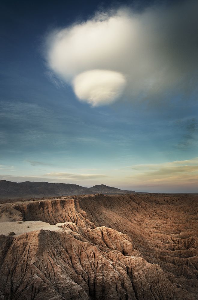 Art Print: Borrego Clouds