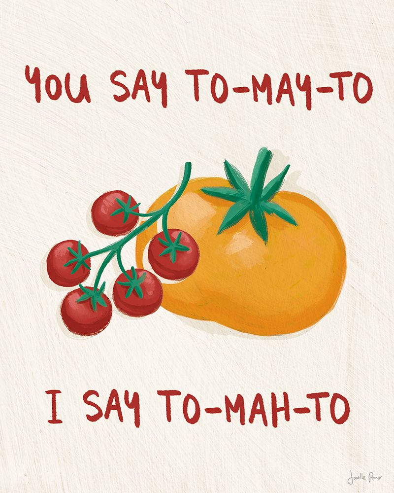 Art Print: Tomato Toss II