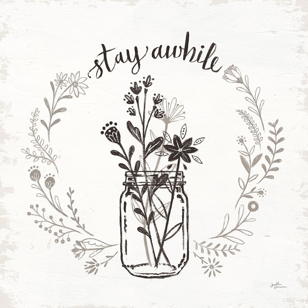 Art Print: Our Nest VIII Stay Awhile