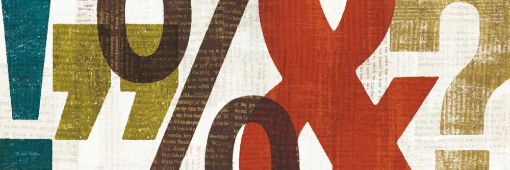 Wall Art Painting id:19211, Name: Punctuated II, Artist: Mullan, Michael