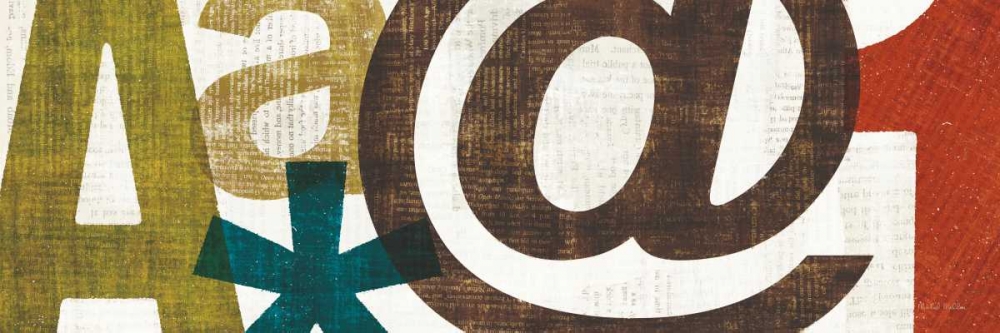 Wall Art Painting id:19212, Name: Punctuated III, Artist: Mullan, Michael