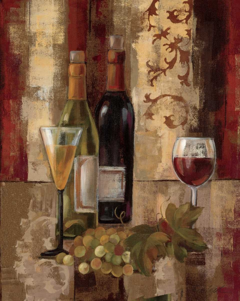 Wall Art Painting id:18338, Name: Graffiti and Wine III, Artist: Vassileva, Silvia