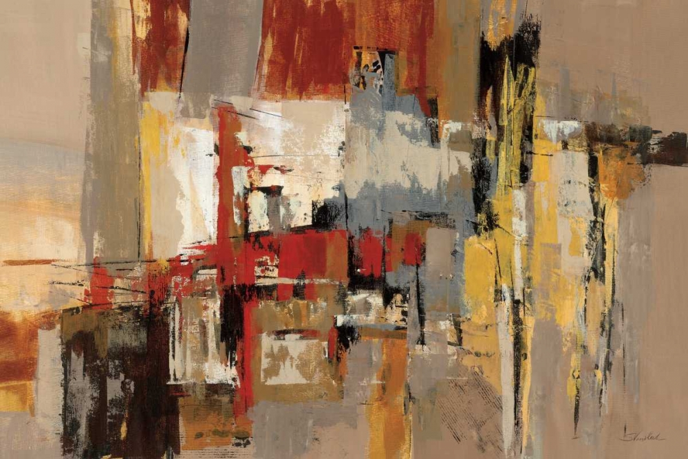 Wall Art Painting id:19135, Name: Melody for Guitar and Sax, Artist: Vassileva, Silvia